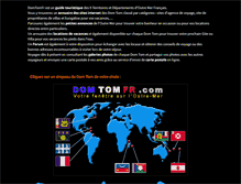 Tablet Screenshot of domtomfr.com